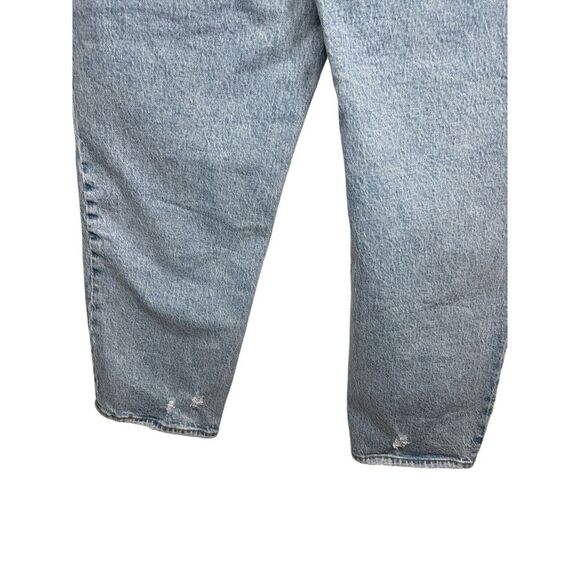 Abercrombie & Fitch Women's Jeans Size 33/16R 90s Straight High Rise Acid Wash - Picture 10 of 10